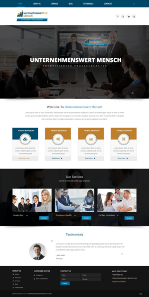 Wordpress Design by pb for this project | Design: #7383234