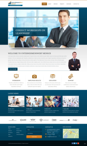 Wordpress Design by pb for this project | Design: #7392938