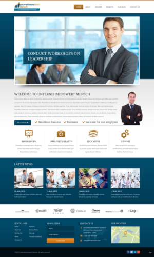 Wordpress Design by pb for this project | Design: #7443608