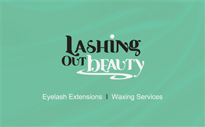Diseño de Tarjeta de Presentación por diRtY.EMM para Lashing Out Beauty | Diseño: #1788238