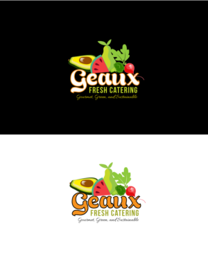 Logo Design by designgreen for Geaux Fresh Catering | Design: #6938255