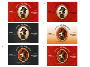 Business Card Design by DaDa Design for Whole Lotta Happy | Design: #1797750