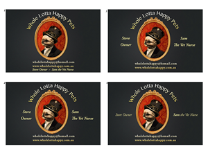 Business Card Design by DaDa Design for Whole Lotta Happy | Design: #1812109