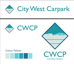 City West Carpark | Logo Design by designedbykyle