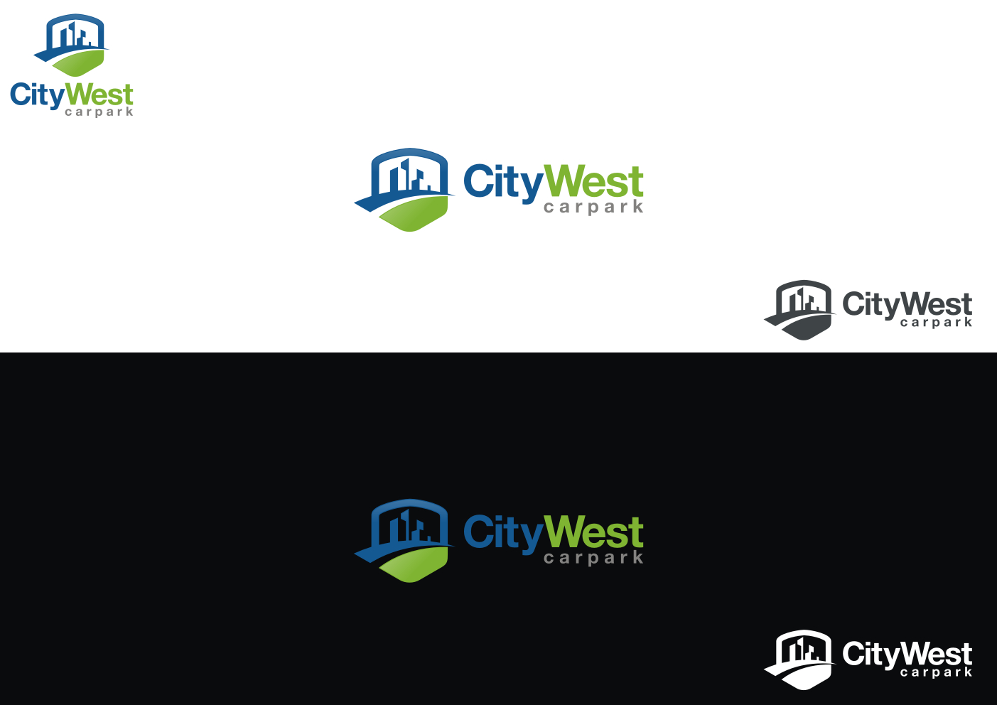 Logo Design by studiox for City West Carpark | Design #1939735