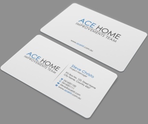 Business Card Design by premnice for ACE Home Improvements Team | Design: #6951412