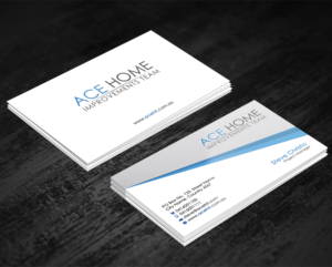 Business Card Design by premnice for ACE Home Improvements Team | Design: #6951413