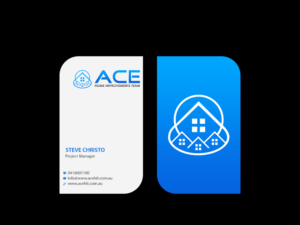 Business Card Design by Creations Box 2015 for ACE Home Improvements Team | Design: #6935140