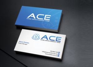 Business Card Design by Creations Box 2015 for ACE Home Improvements Team | Design: #6935153
