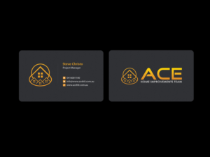 Business Card Design by Creations Box 2015 for ACE Home Improvements Team | Design: #6935176