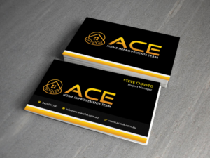 Business Card Design by Creations Box 2015 for ACE Home Improvements Team | Design: #6935186