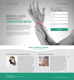 Landing Page Design by ColorDrops
