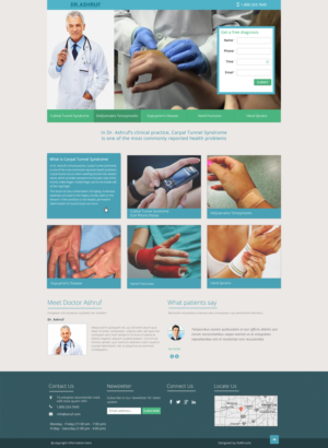 Landing Page Design by Da Miracle for FountainheadME.com | Design: #6944505