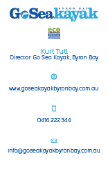 Business Card Design by MylesChandler for Go Sea Kayak @ Byron Bay | Design: #1791645