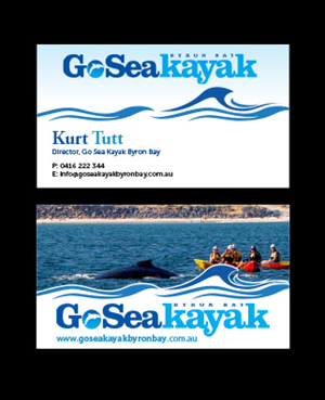 Business Card Design by Priyo Subarkah for Go Sea Kayak @ Byron Bay | Design: #1790778