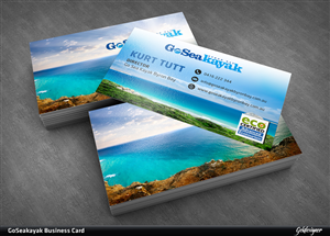 Business Card Design by gekgrfx for Go Sea Kayak @ Byron Bay | Design: #1787871