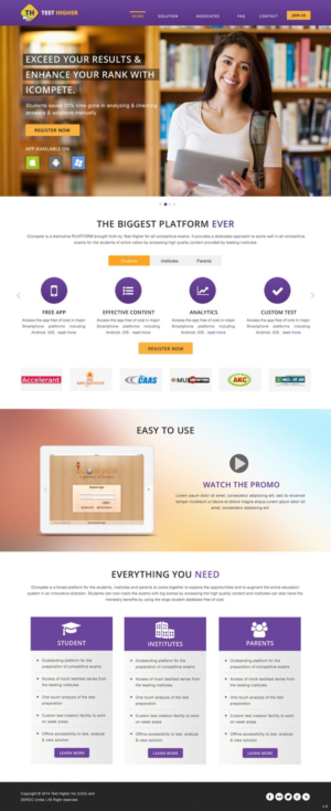 Web-Design von pb für Vincent IT Inc | Design: #6960599