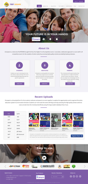 Web-Design von Karthik_Designer für Vincent IT Inc | Design: #6947898