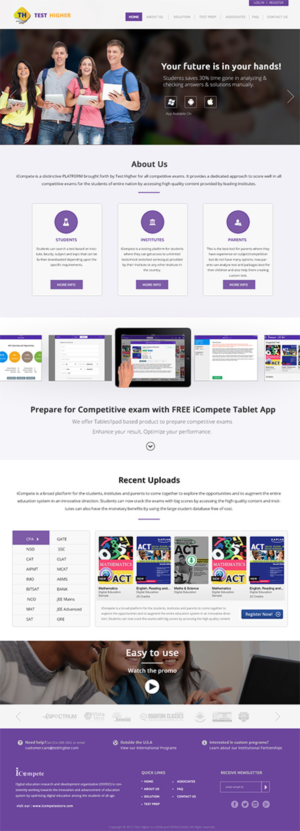 Web-Design von Karthik_Designer für Vincent IT Inc | Design: #6965711