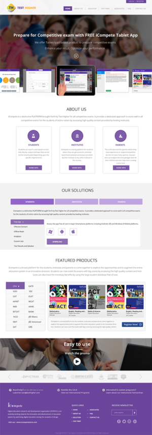 Web-Design von Karthik_Designer für Vincent IT Inc | Design: #6965712