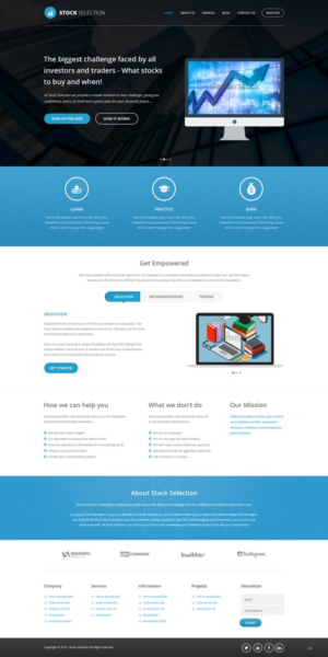 Web Design by pb for this project | Design: #6946846