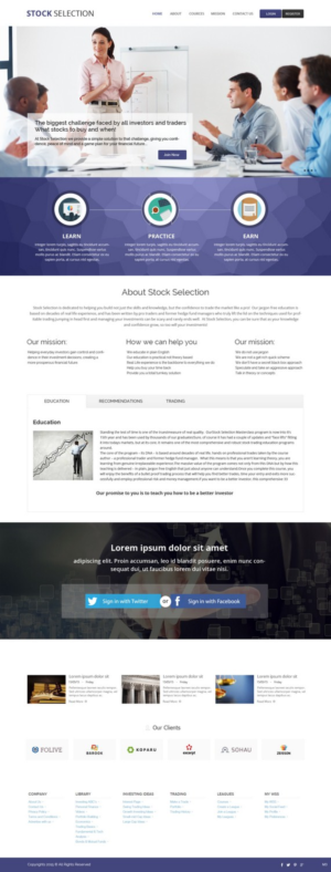 Web Design by pb for this project | Design: #6946847