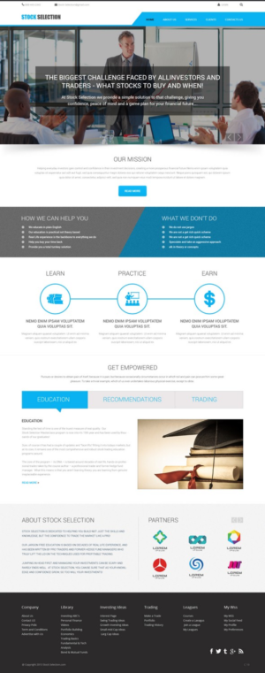 Web Design by pb for this project | Design: #6946855