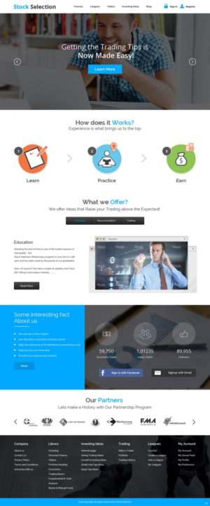 Web Design by pb for this project | Design: #6946857