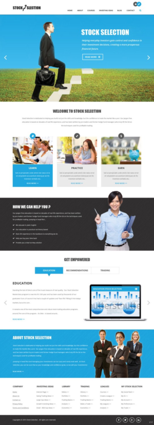 Web Design by pb for this project | Design: #6946858