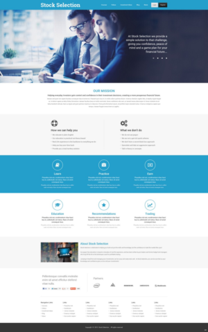 Web Design by pb for this project | Design: #6946859