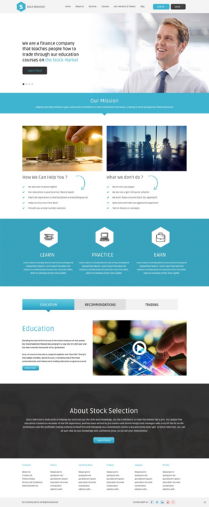 Web Design by pb for this project | Design: #6960570