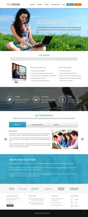 Web Design by pb for this project | Design: #6960575