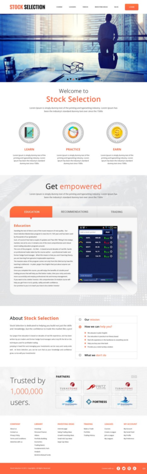 Web Design by pb for this project | Design: #6960576