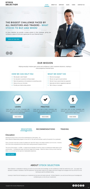 Web Design by pb for this project | Design: #6960578