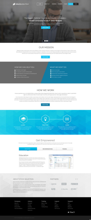 Web Design by pb for this project | Design: #7034037