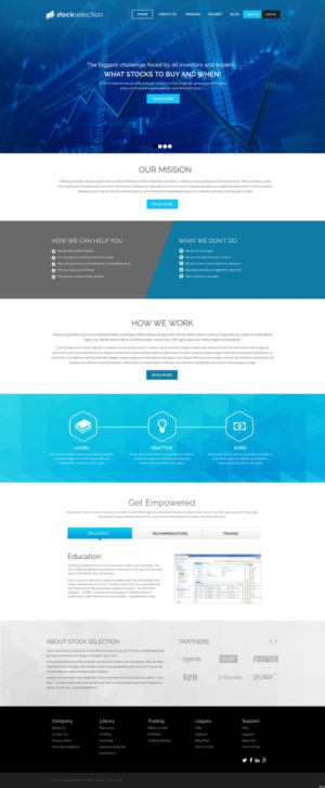 Web Design by pb for this project | Design: #7034038