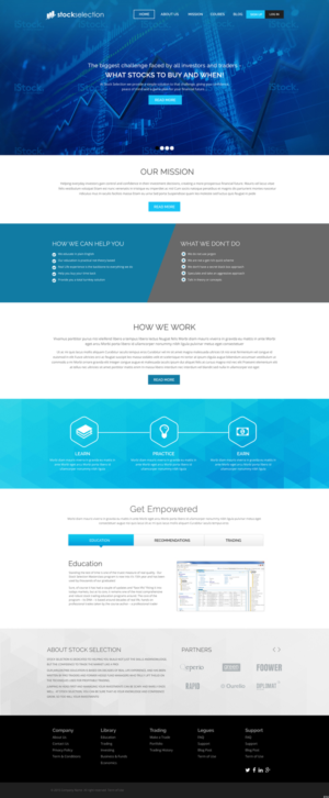 Web Design by pb for this project | Design: #7035021