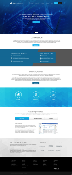 Web Design by pb for this project | Design: #7035356