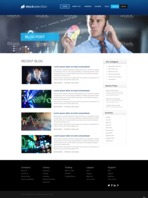 Web Design by pb for this project | Design: #7073110