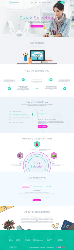 Web Design by the-lion-king for this project | Design: #6968981