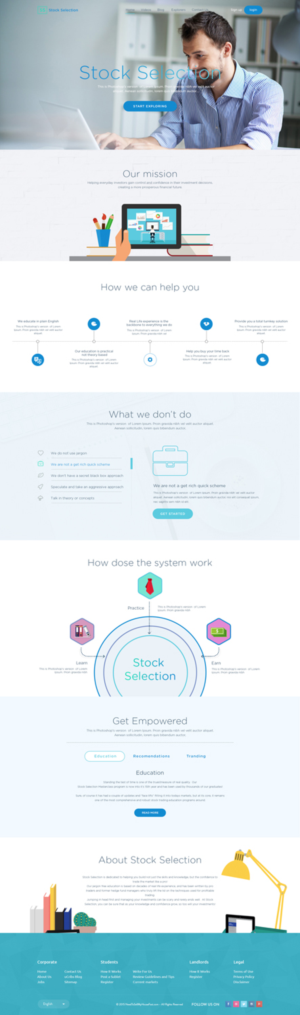 Web Design by the-lion-king for this project | Design: #7003837