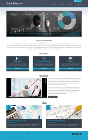 Web Design by Sujit Banerjee for this project | Design: #6966983
