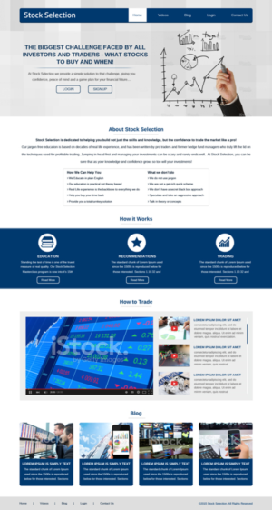 Web Design by Sujit Banerjee for this project | Design: #6966984