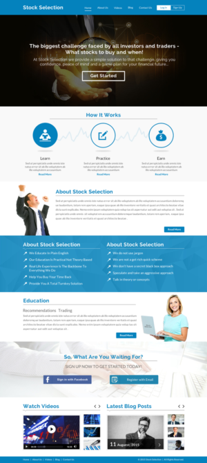 Web Design by Sbss for this project | Design: #6945713