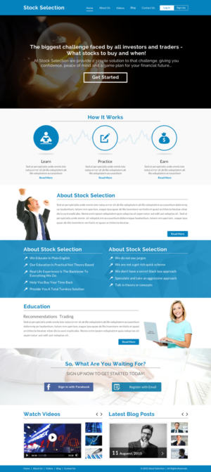 Web Design by Sbss for this project | Design: #6945716