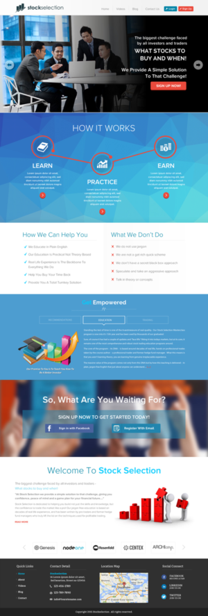 Web Design by Sbss for this project | Design: #7019236