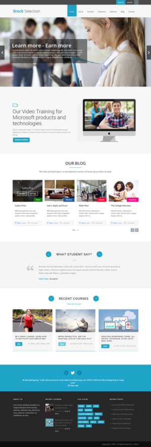 Web Design by iLibart for this project | Design: #6956947