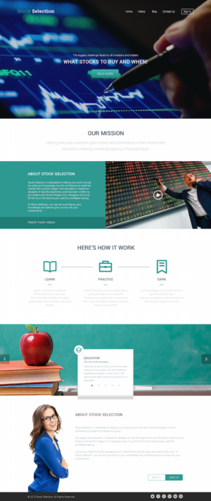 Web Design by dii for this project | Design: #7007090