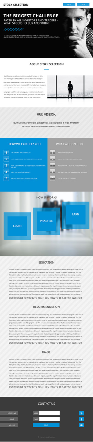 Web Design by dii for this project | Design: #7008328