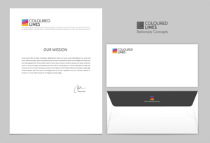 Diseño de Papelería por chandrayaan.creative para Coloured Lines Australia Pty Ltd | Diseño: #6958480